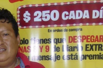 Fernando, un profesional del volante que fue premiado por leer a diario la EXTRA.