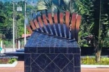 El parque central es uno de los sitios históricos de este cantón de Morona Santiago.