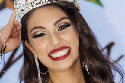 Andrea es ingeniera industrial de profesión y logró cumplir su sueño de participar en un concurso de belleza.