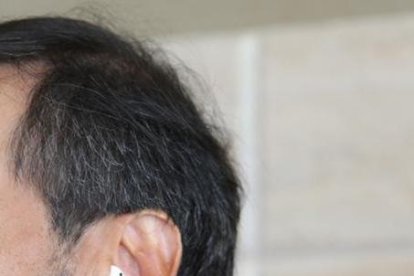 Fabián Bustos entrenador del Barcelona, salió conforme con el rendimiento en su primer partido.