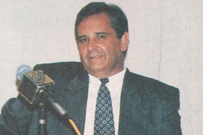 Rodolfo Piñeyro, narrador de fútbol.