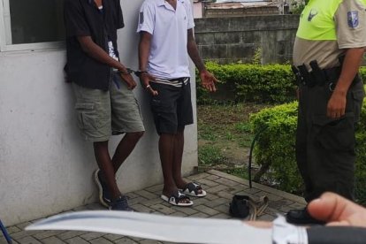 Los aprehendidos fueron puestos órdenes de las autoridades judiciales