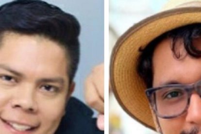 Eduardo el 'Chino' Vera, Christian Albán y Felipe el 'Loco' Crespo.