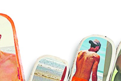 Javier Burrai y el amor de su familia.