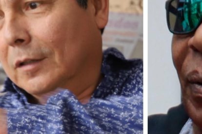 Orlando Quiñónez, Oswaldo Segura y Mario Cabezas.