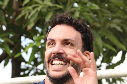 Sebastián Rodríguez, figura del Emelec que se estrena en el 2021 ante el D. Cuenca.