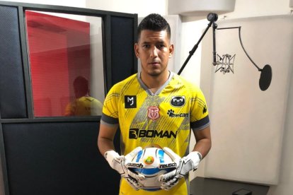 Walter Chávez, golero de Técnico Universitario.