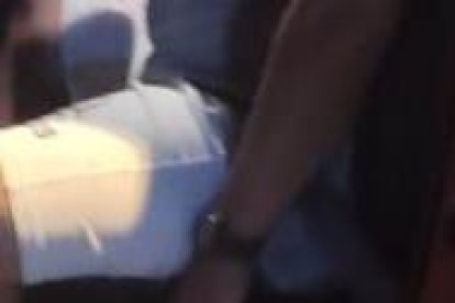 El cuerpo de Washington Gamboa quedó dentro de su carro.