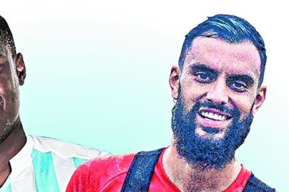 Máximo Banguera, Marcos Caicedoi, Gonzalo Mastriani y Michael Hoyos antes sus ex.