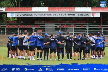 Emelec ha trabajado con normalidad en su complejo de Los Samanes, ahora le tocará jugar ante Macará.