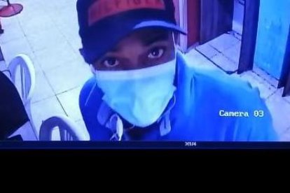 Cámaras de seguridad captaron a los delincuentes.