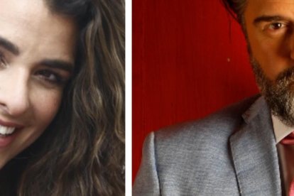 Danilo Carrera, Giovanna Andrade y Sebastián Cordero.