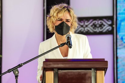 Referencial. La alcaldesa de Guayaquil, Cynthia Viteri, se refirió a la Aerovía.