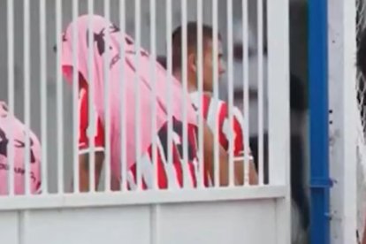 Los futbolistas Pablo Quatrocchi y Martín Gorostegui fueron picados durante el encuentro.