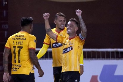 Damián Díaz de Barcelona, lleva tres goles en el torneo.
