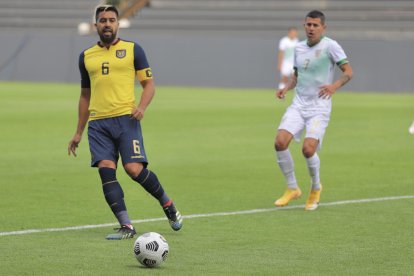 Christian Noboa fue titular en el amistoso que Ecuador disputó ante Bolivia.