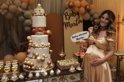 Jacqueline realizó el babyshower de su segundo bebé en el salón de eventos La Excelencia.