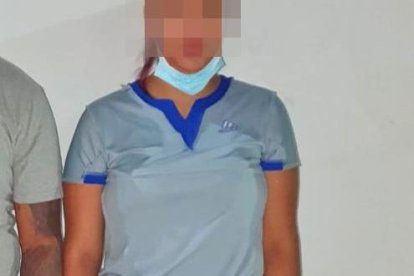 La pareja sospechosa de expender droga en una zona popular del suburbio oeste de Guayaquil