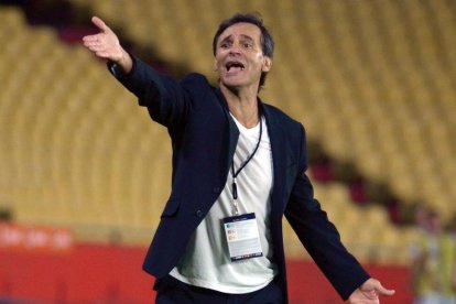 Fabián Bustos el DT de Barcelona que cambio la historia de los resultados ante Boca Juniors.