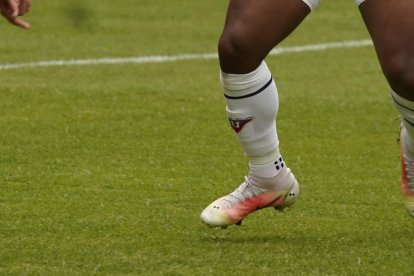 Pedro Pablo Perlaza llegó al cuadro albo en 2020 y firmó contrato por cuatro años. Su último juego fue ante Aucas.