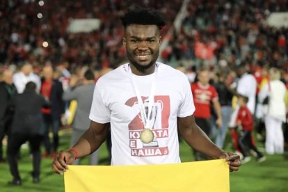 Jordy Caicedo fue campeón de la Copa de Bulgaria.