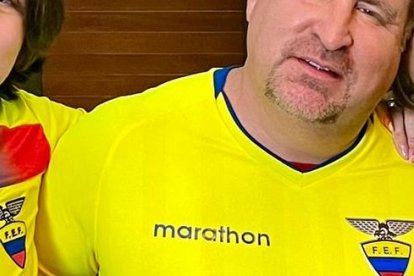 Los que salen en el video de Gerardo Mejía con la camiseta de Ecuador: Colton Sparks, Larry Pancake y Demi Eicher.