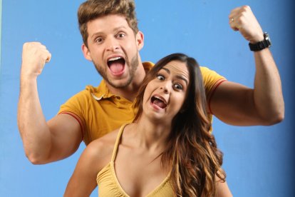 Julián Campos y su esposa entrenan todos los días. Ambos se mantienen en forma.