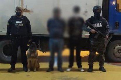 La droga encontrada en electrodomésticos.