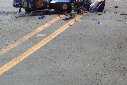 Referencial. Las víctimas viajaban en dos motocicletas. Iban por la vía que une la provincia de Esmeraldas con Imbabura.