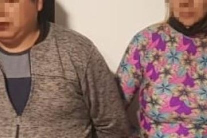 Un hombre y una mujer fueron aprehendidos durante el operativo.