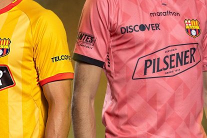 Emmanuel Martínez y Javier Burrai del Barcelona, estarán ante el Guayaquil City.