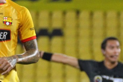 Gonzalo Mastriani hizo un nuevo gol en Barcelona.