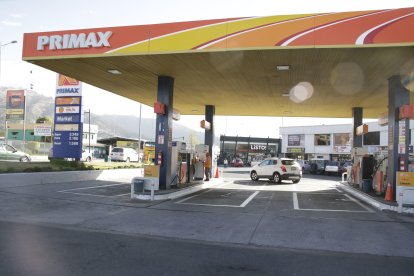 El hecho se registró en una gasolinera de Tumbaco, oriente de la capital.
