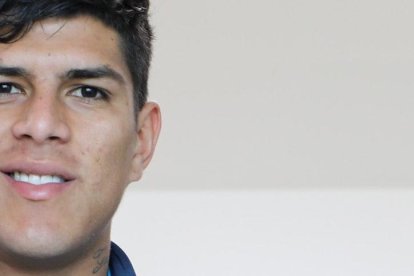 Piero Hincapié, zaguero de Ecuador en la casa de la selección.