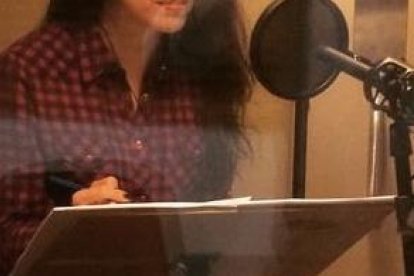 Ximena Viver
lleva cinco años
en Argentina, dedicada al doblaje. Hoy está nominada
a un premio internacional.