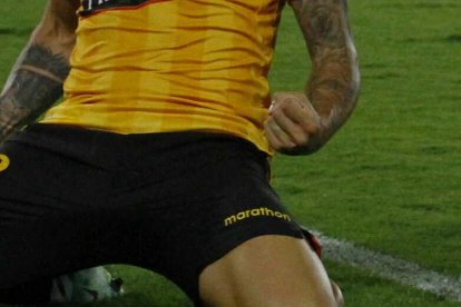 Gonzalo Mastriani y un doblete ante el D. Cuenca.