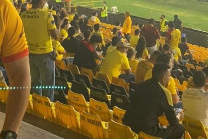 20 meses después Anthony volvió a entrar al estadio Monumental.