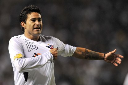 El exgoleador de Liga de Quito, Claudio Bieler, calentó las redes sociales con una burla contra Barcelona.