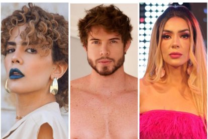 Mare Cevallos, Miguel Ángel y Mafer Ríos.