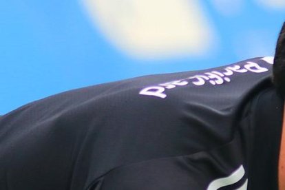 Sebastián Rodríguez, de Emelec, y su entrenamiento antes de visitar a Independiente del Valle.