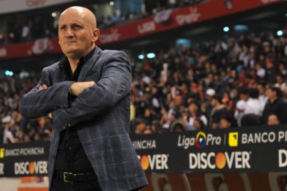 Pablo Repetto perdió el año pasado la final con Liga de Quito frente a Barcelona.