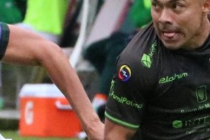 Jonny Uchauri jugador del Orense que deberá de jugar en Riobamba ante Olmedo.