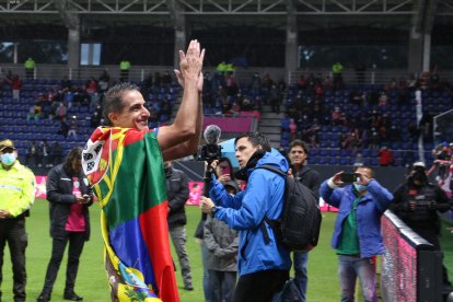 Renato Paiva se mostró feliz por su primer título con el Independiente del Valle y ahora apunta al bicampeonato.