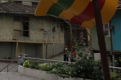 La población de Zaruma sigue consternada por los hundimientos.