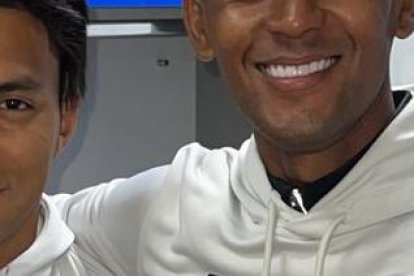 Jefferson Montero y Fidel Martínez ecuatorianos del Querétaro.