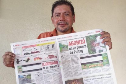 Por comprar los regalos de Navidad, Édgar quedó gastadito, pero las 100 ‘latas’ le alegró el inicio de año.