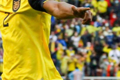 Félix Torres, el hombre del gol ante Brasil.