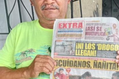 De cabo a rabo, Julio lee EXTRA, pero afirma que la sección deportiva es una de las primeras que revisa.