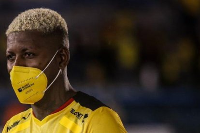 Gabriel Cortez, fue designado el mejor jugador de Barcelona ante 9 de Octubre.