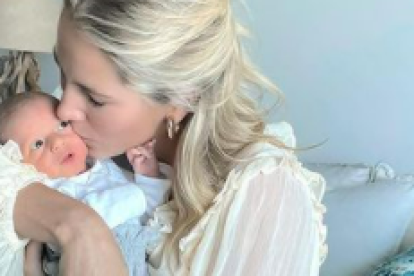 Alvarito Noboa Valbonesi tiene más de dos semanas de nacido.